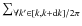 $\sum_{\forall
k'\in[k,k+{\rm d}k]/2\pi}$