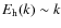 $E_{\rm h}(k)\sim k$