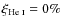 $\xi_{\mbox{\scriptsize He {\sc i}}} = 0\%$
