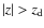 $\vert z\vert>z_{\rm d}$