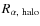 $R_{\alpha,~
{\rm halo}}$