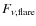 $F_{\nu,\rm flare}$