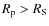 $R_{\rm p} > R_{\rm S}$
