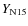 $Y_{\rm N15}$