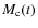 $M_{\rm c}(t)$