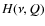 $H(\nu, Q)$