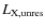 $L_{{\rm X,unres}} $
