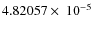 $4.82057\times~10^{-5}$