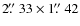 $2\hbox{$.\!\!^{\prime\prime}$ }33\times1\hbox{$.\!\!^{\prime\prime}$ }42$