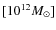 $[10^{12}M_{\odot}]$