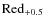 $\rm {Red}_{+0.5}$