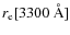 $r_{\rm e}[3300~\AA]$