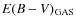 $E(B-V)_{\rm GAS}$
