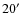 $20\hbox {$^\prime $ }$