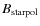 $B_{\rm starpol}$