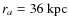 $r_{a}=36~{\rm kpc}$