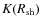 $K(R_{\rm sh})$