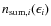 $n_{{\rm sum},i}(\epsilon_i)$