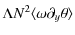 $\displaystyle \Lambda N^2\langle\omega\partial_y\theta\rangle$