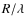$R/\lambda$