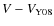 $V-V_{\rm Y08}$