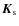 $\vec{K}_{\rm s}$