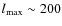 $l_{\max} \sim 200$