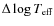 $\Delta\log T_{\rm eff}$