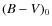 $(B-V)_{\rm0}$