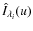 $\hat{I}_{\lambda_i}(u)$