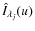 $\hat{I}_{\lambda_j}(u)$