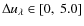 $\Delta u_{\lambda}\in[0,~5.0]$