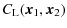 $\displaystyle %
C_{\rm L}({\vec x}_1,{\vec x}_2)$