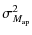 $\displaystyle \sigma_{M_{\rm ap}}^2$