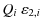 $\displaystyle Q_i \ \varepsilon_{2,i}$