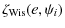 $\displaystyle \zeta_{\rm Wis}(e,\psi_i)$