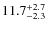 $\rm 11.7^{+2.7}_{-2.3}$