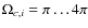 $\Omega_{c,i}=\pi\ldots4\pi$