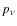 $p_{\nu}$
