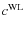 $c^{\rm WL}$
