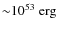 ${\sim}10^{53}~{\rm erg}$