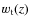 $w_{\rm t}(z)$