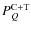 \ensuremath{P^{\rm C+T}_{Q}}