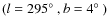 $(l = 295\hbox{$^\circ$ }, b = 4\hbox{$^\circ$ })$