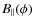 $B_{\parallel}(\phi)$