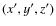 $(x^\prime,y^\prime,z^\prime)$