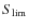 $S_{\rm lim}$