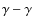 $\gamma-\gamma$