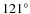 $121^{\rm\circ }$