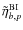 $\tilde{\eta}^{\rm BI}_{b,p}$